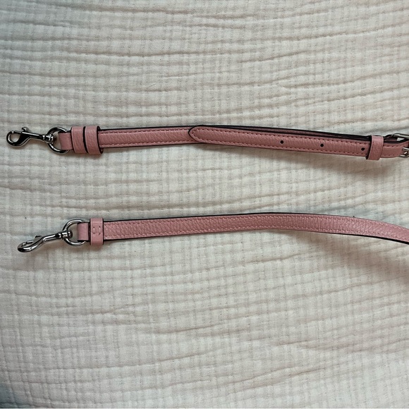 Coach Lexy Shoulder / Hand Bag Pebbled Leather Pink Petal - Picture 9 of 13